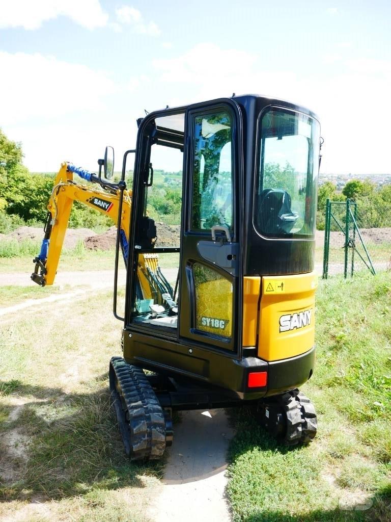Sany SY 18 C Mini kotrók < 7t