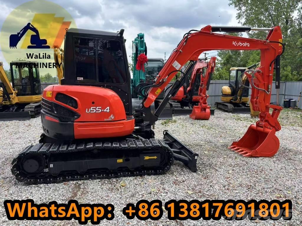 Kubota U 55-4 Mini kotrók < 7t