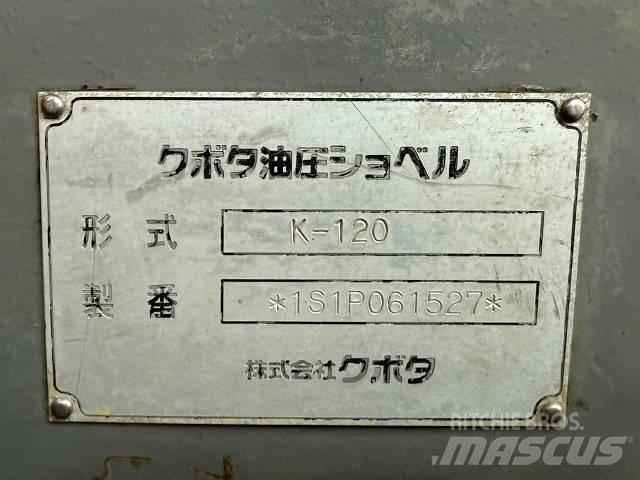 Kubota K-120 Lánctalpas kotrók
