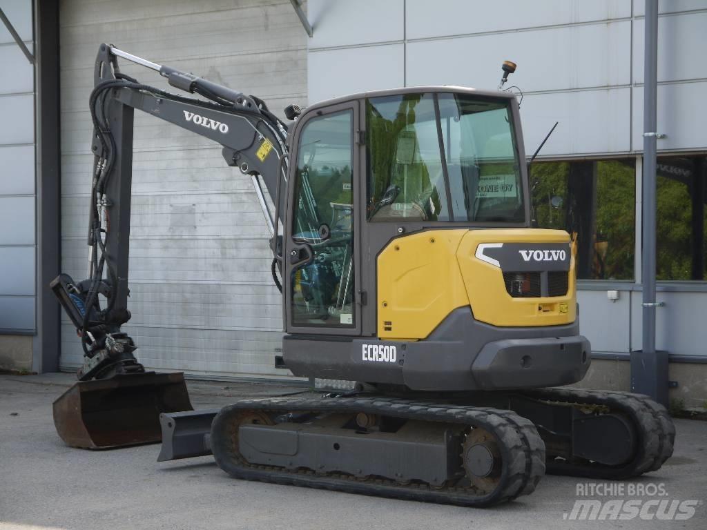 Volvo ECR 50 D Mini kotrók < 7t