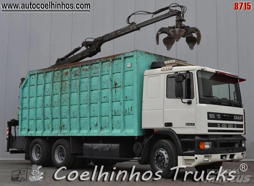DAF 95Ati 380 Platós / Ponyvás teherautók