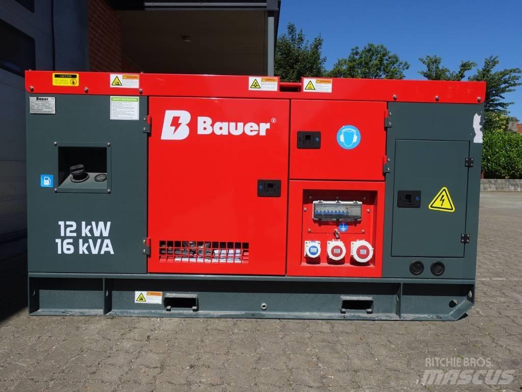 Bauer GFS-12KW Dízel áramfejlesztők