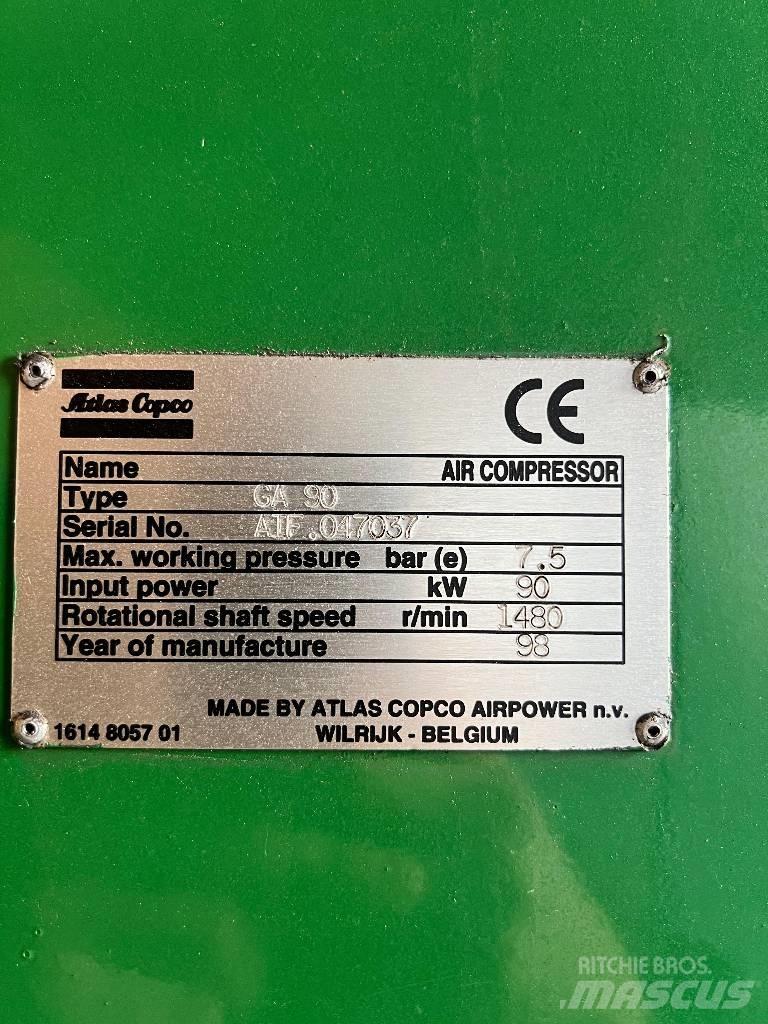 Atlas Copco GA 90 Kompresszorok