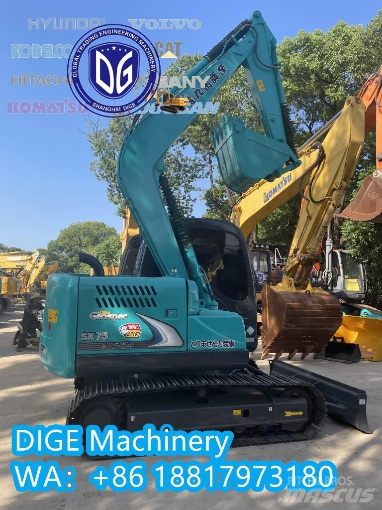 Kobelco SK75-8 Lánctalpas kotrók