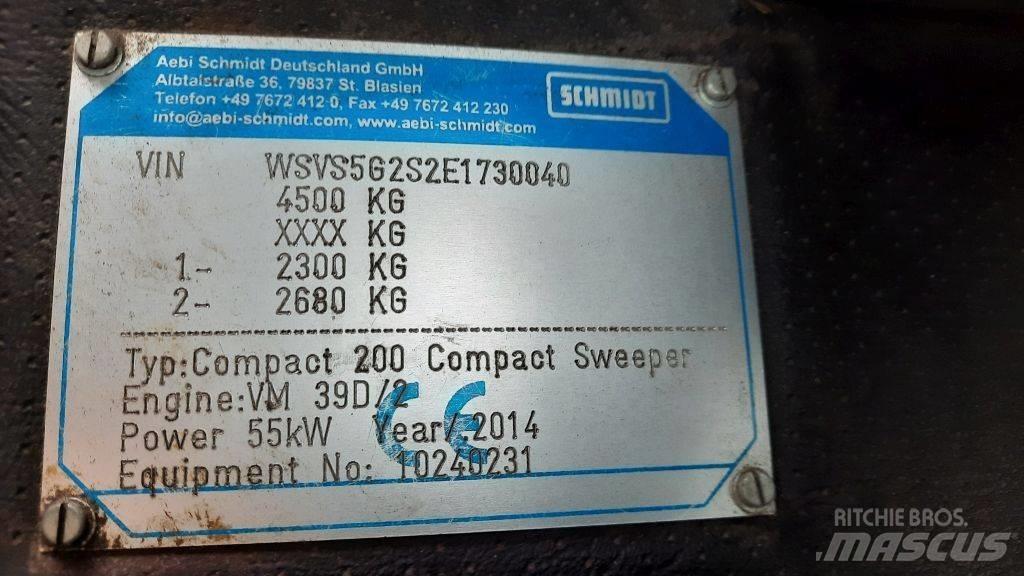 Schmidt Swingo 200 Úttakarító gépek