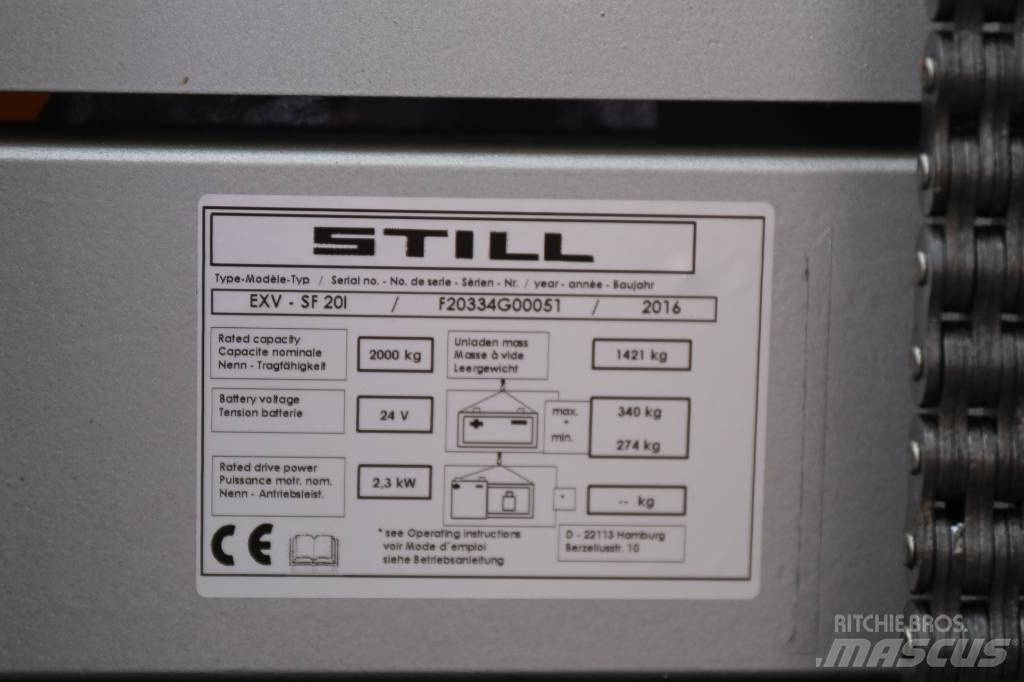 Still EXV-SF20I Gyalogkíséretű targonca