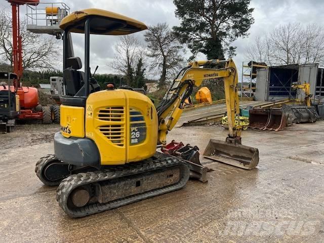 Komatsu PC 26 MR-3 Mini kotrók < 7t
