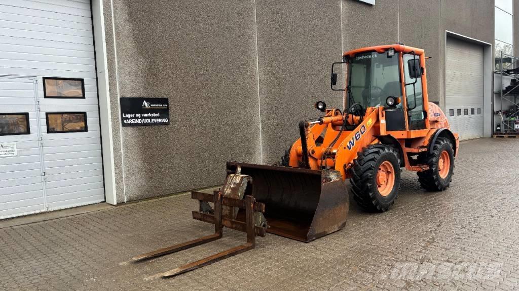 Fiat-Hitachi W 60 Gumikerekes homlokrakodók