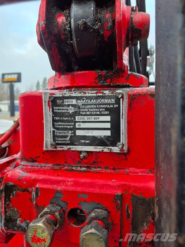 Evi 2600 Erdészeti pótkocsik