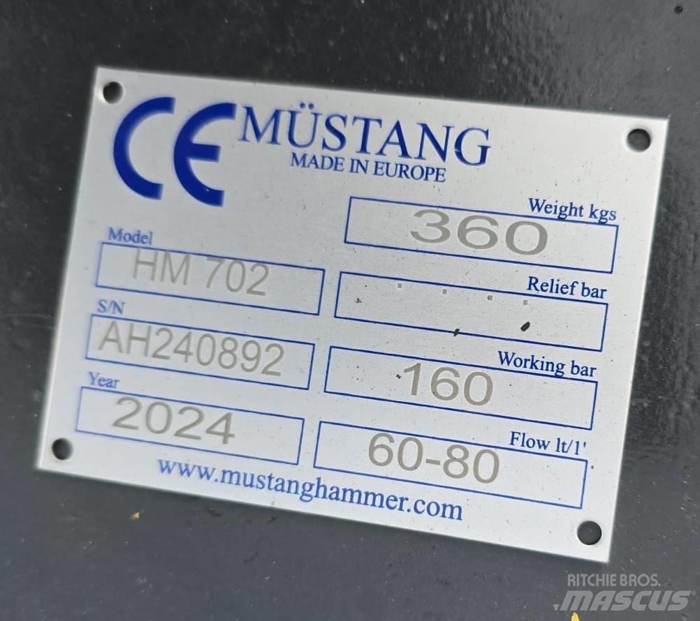 Mustang HM702 Fejtőgépek