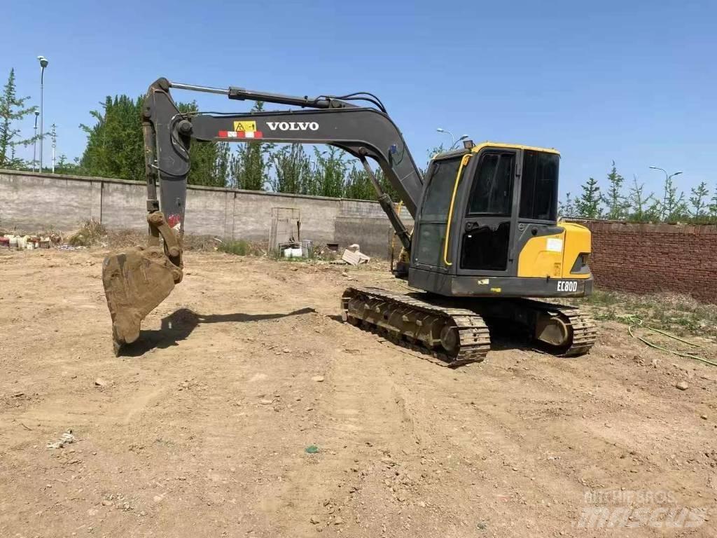 Volvo EC80D Lánctalpas kotrók