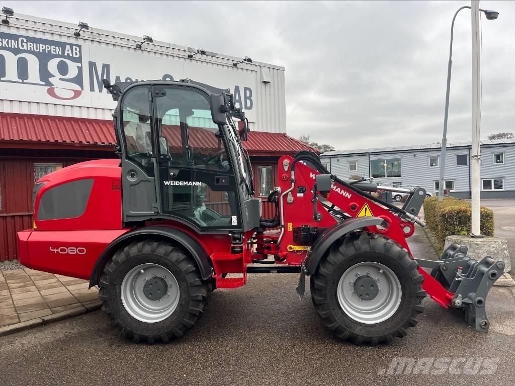 Weidemann 4080 Gumikerekes homlokrakodók