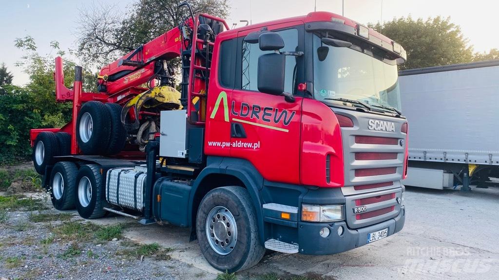 Scania R500 Rönkszállító teherautók
