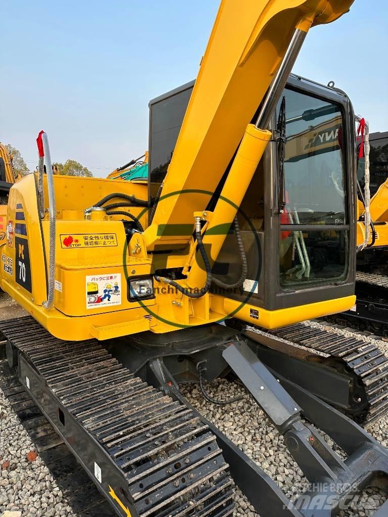 Komatsu PC 70 Mini kotrók < 7t