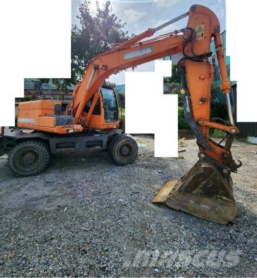 Doosan DX 140 W Gumikerekes kotrók