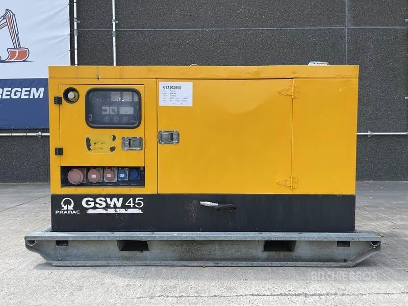 Pramac GSW 45 Dízel áramfejlesztők