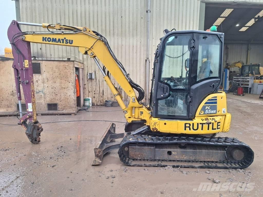 Komatsu PC 55 MR-5 Mini kotrók < 7t