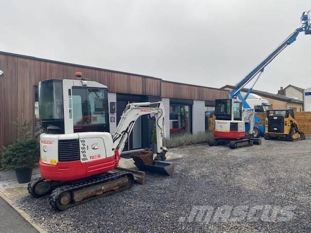 Takeuchi TB 23 R Mini kotrók < 7t