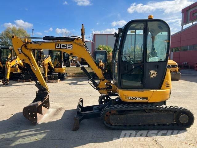 JCB 8030 Mini kotrók < 7t