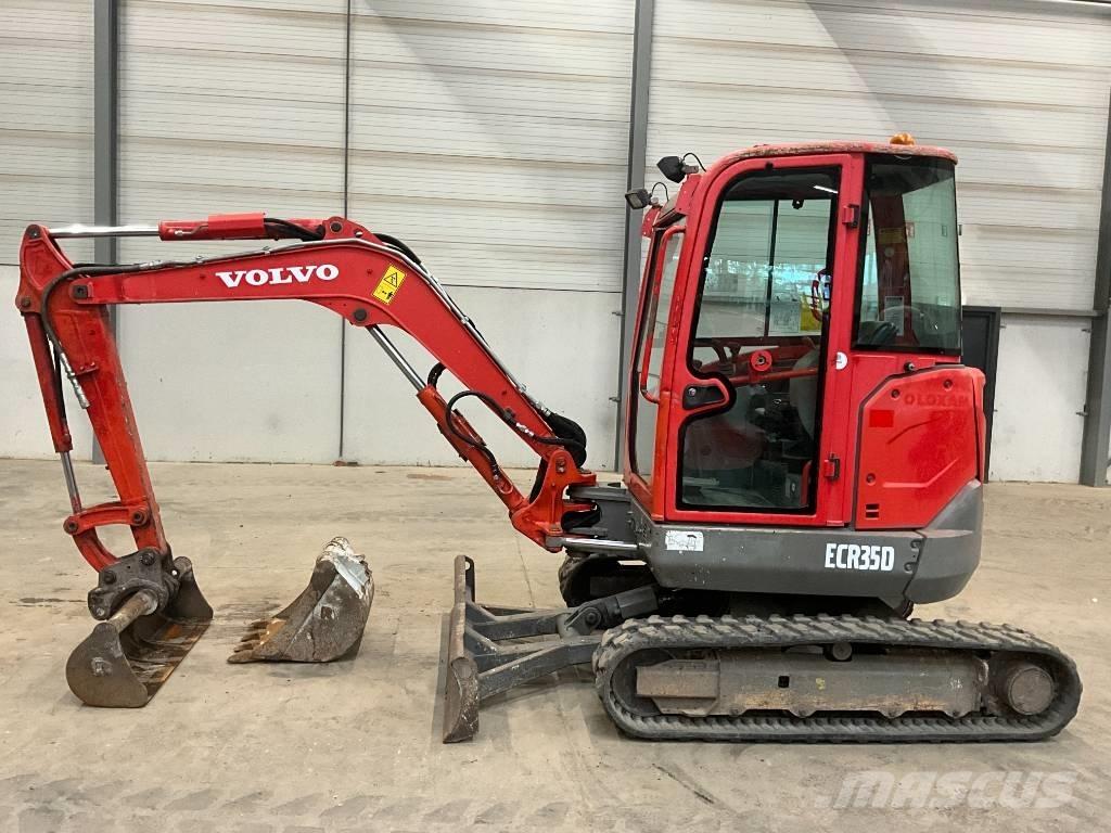 Volvo ECR 35 D Mini kotrók < 7t