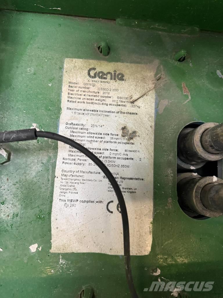 Genie GS 1932 Ollós emelők