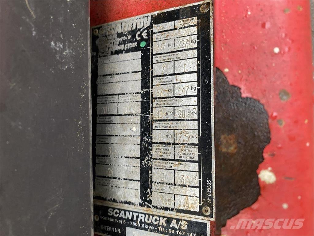 Manitou 78SEC Ollós emelők