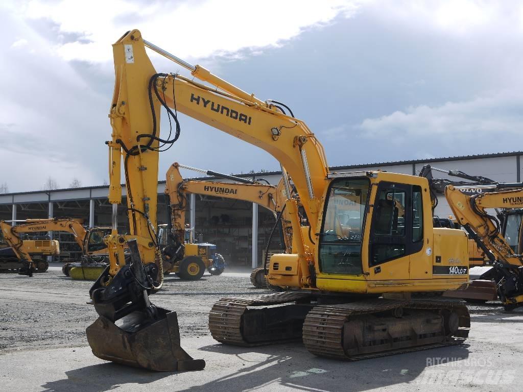 Hyundai R 140 LC-7 Lánctalpas kotrók