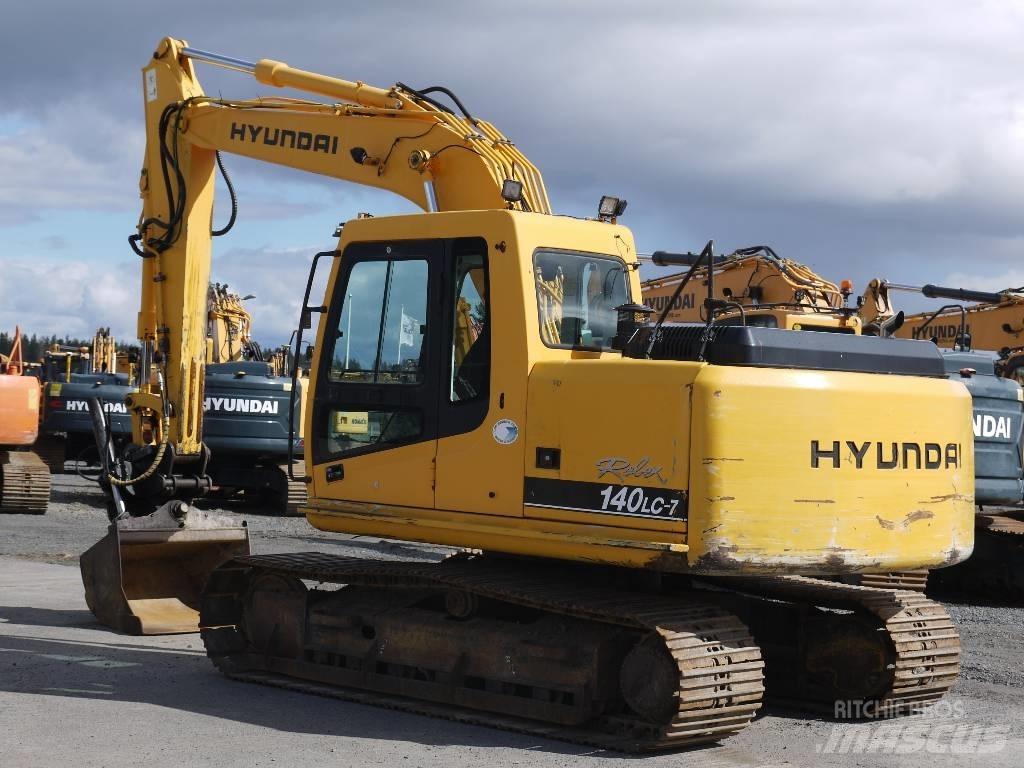 Hyundai R 140 LC-7 Lánctalpas kotrók