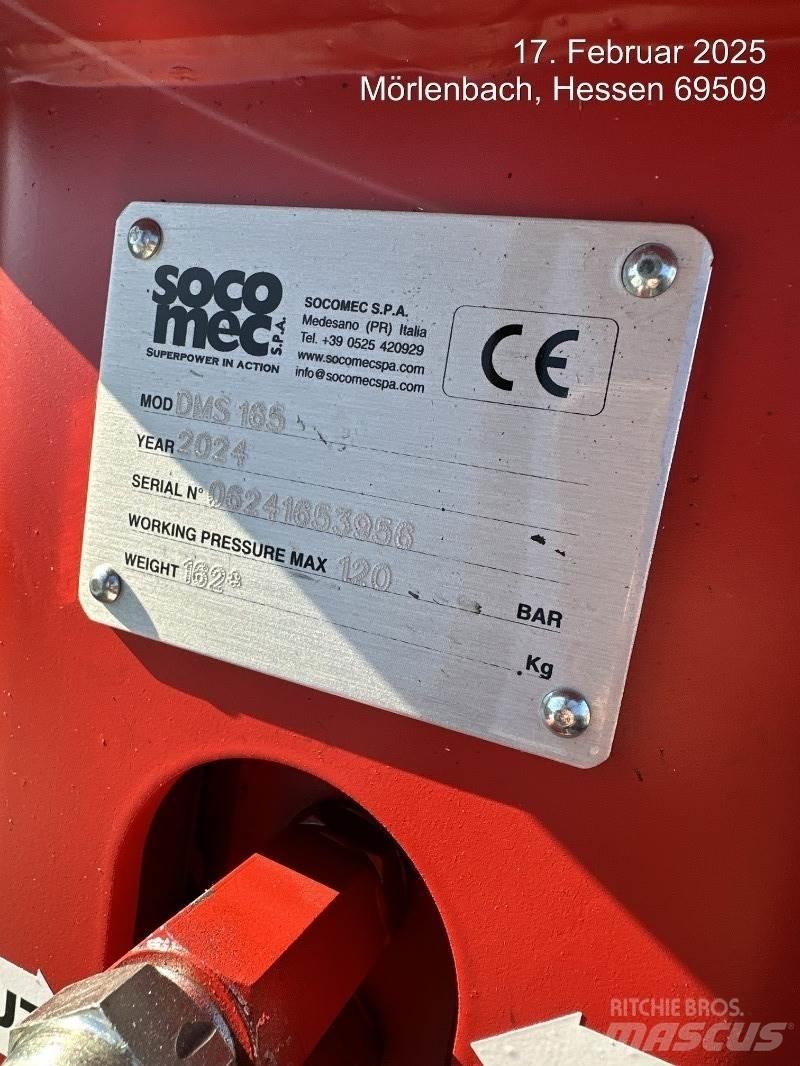 Socomec DMS165 Hidraulikus cölöpverők