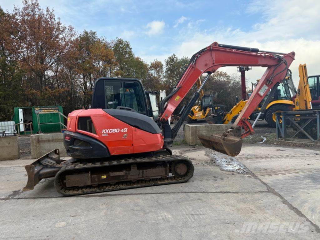 Kubota KX 080-4 Közepes (midi) kotrók 7 t - 12 t