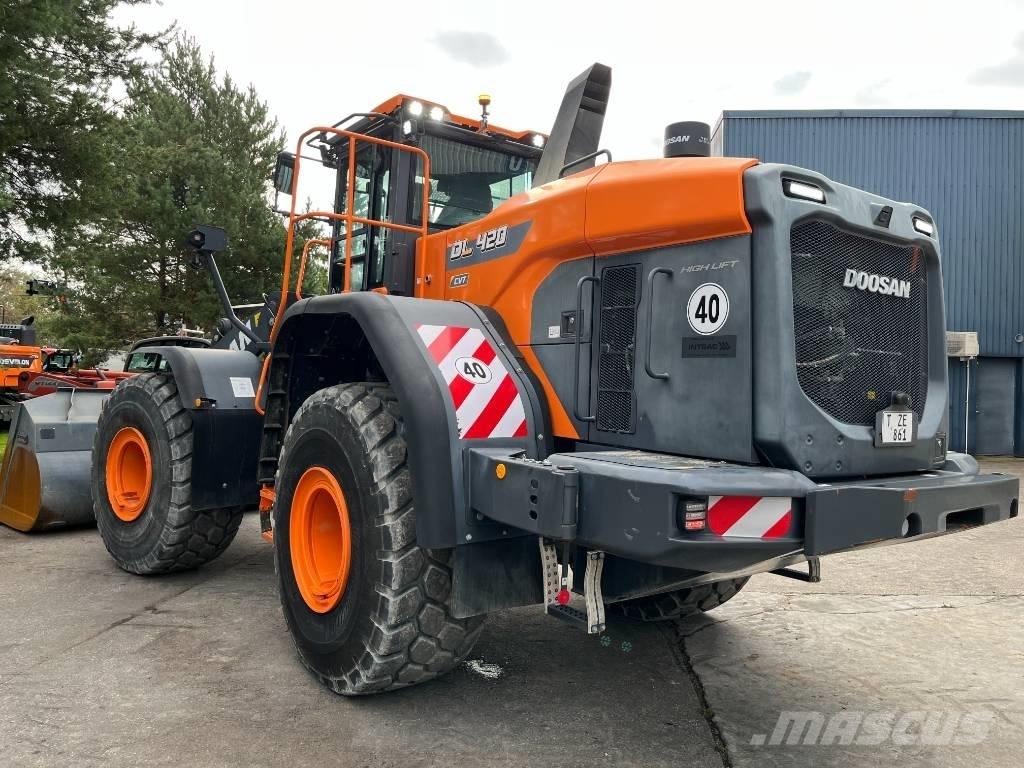 Doosan DL 420-7K CVT Gumikerekes homlokrakodók