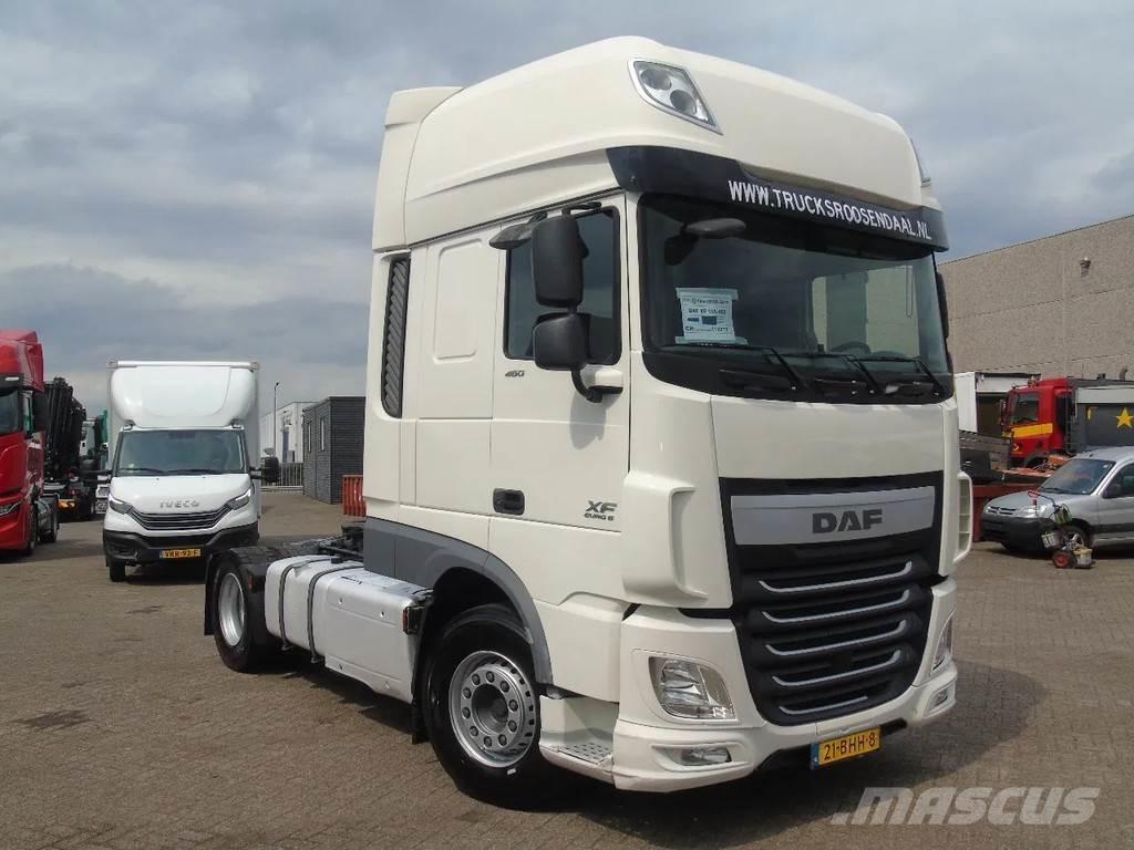 DAF XF 460 + euro 6 Nyergesvontatók