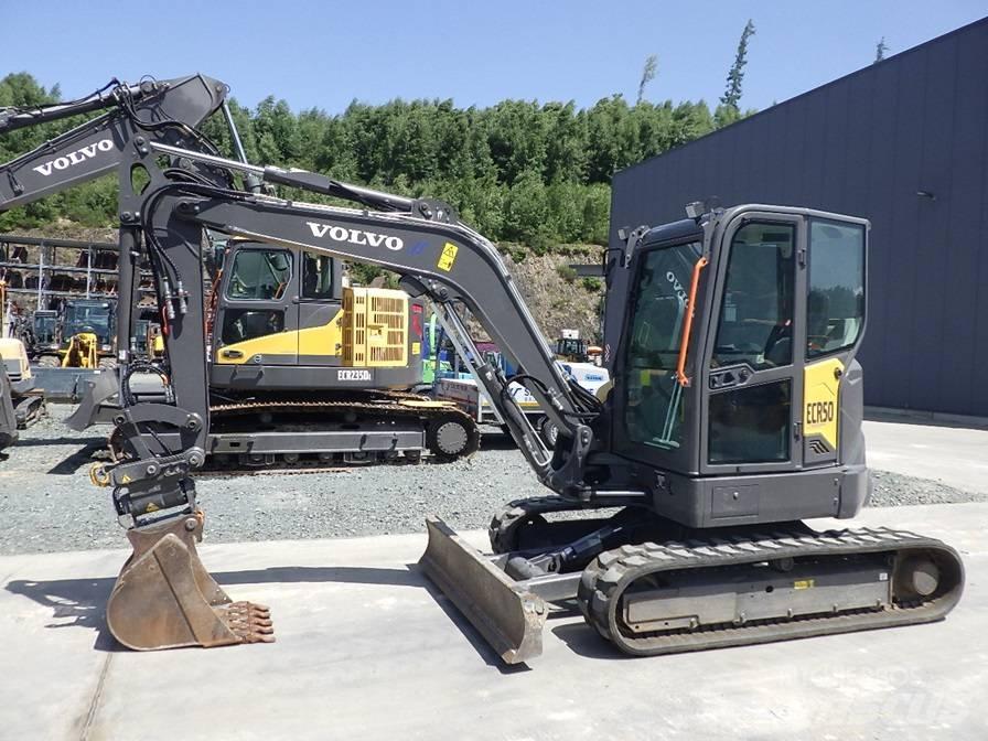 Volvo ECR 50 F Mini kotrók < 7t