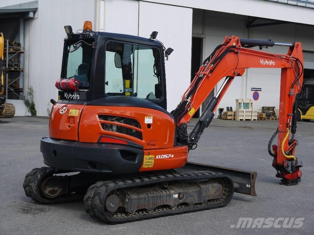 Kubota U 57-4 Mini kotrók < 7t