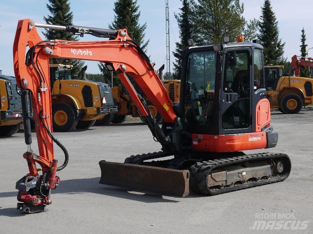 Kubota U 57-4 Mini kotrók < 7t