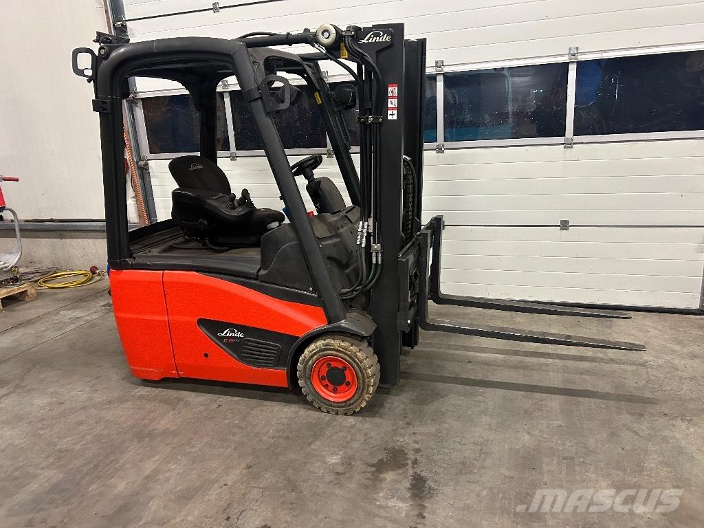 Linde E 15 Elektromos targoncák