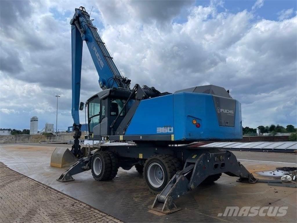 Fuchs MHL 360F Gumikerekes kotrók