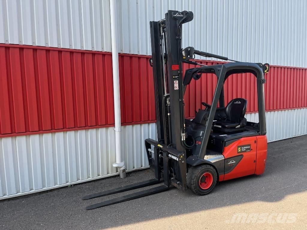 Linde E 16 C-02 Elektromos targoncák