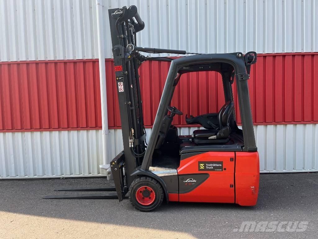 Linde E 16 C-02 Elektromos targoncák