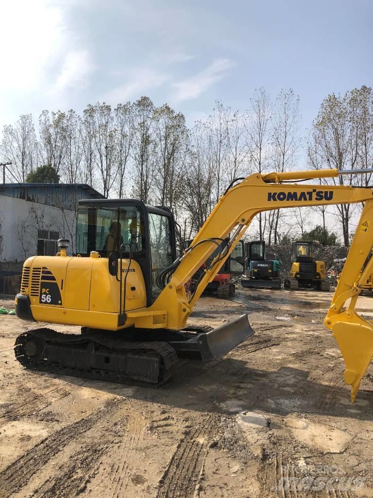 Komatsu PC 56 Mini kotrók < 7t