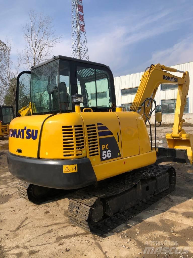 Komatsu PC 56 Mini kotrók < 7t