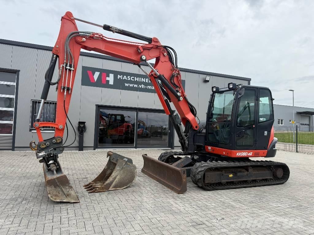 Kubota KX 080-4 Közepes (midi) kotrók 7 t - 12 t