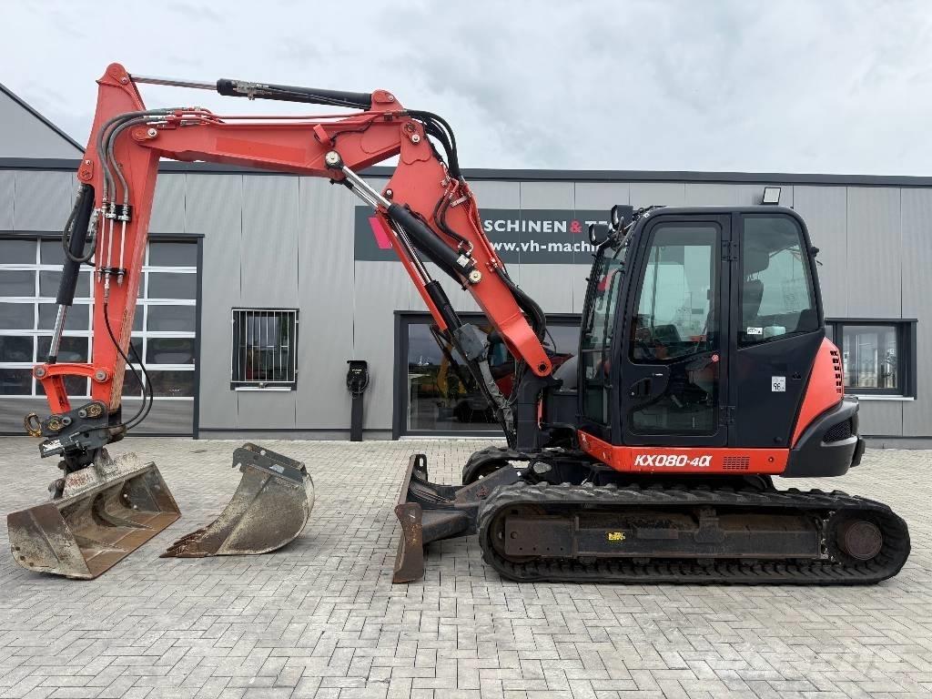 Kubota KX 080-4 Közepes (midi) kotrók 7 t - 12 t