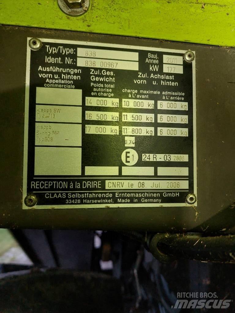 CLAAS Tucano 430 Kombájnok