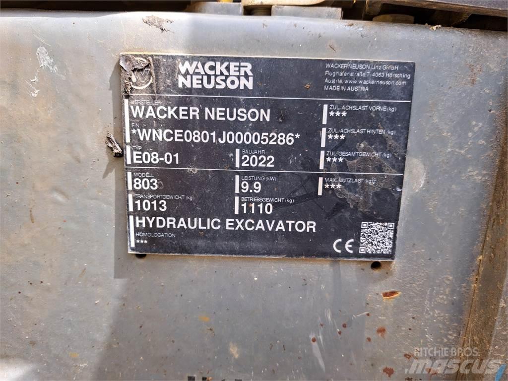 Wacker Neuson 803 Lánctalpas kotrók