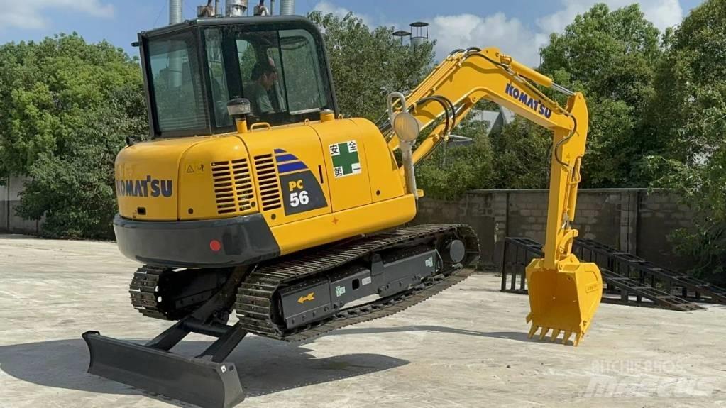 Komatsu PC56-7 Mini kotrók < 7t