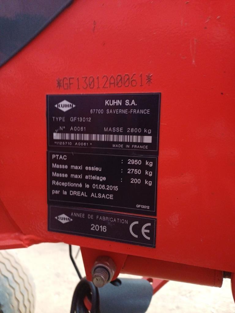 Kuhn GF 13012 Rendkészítő