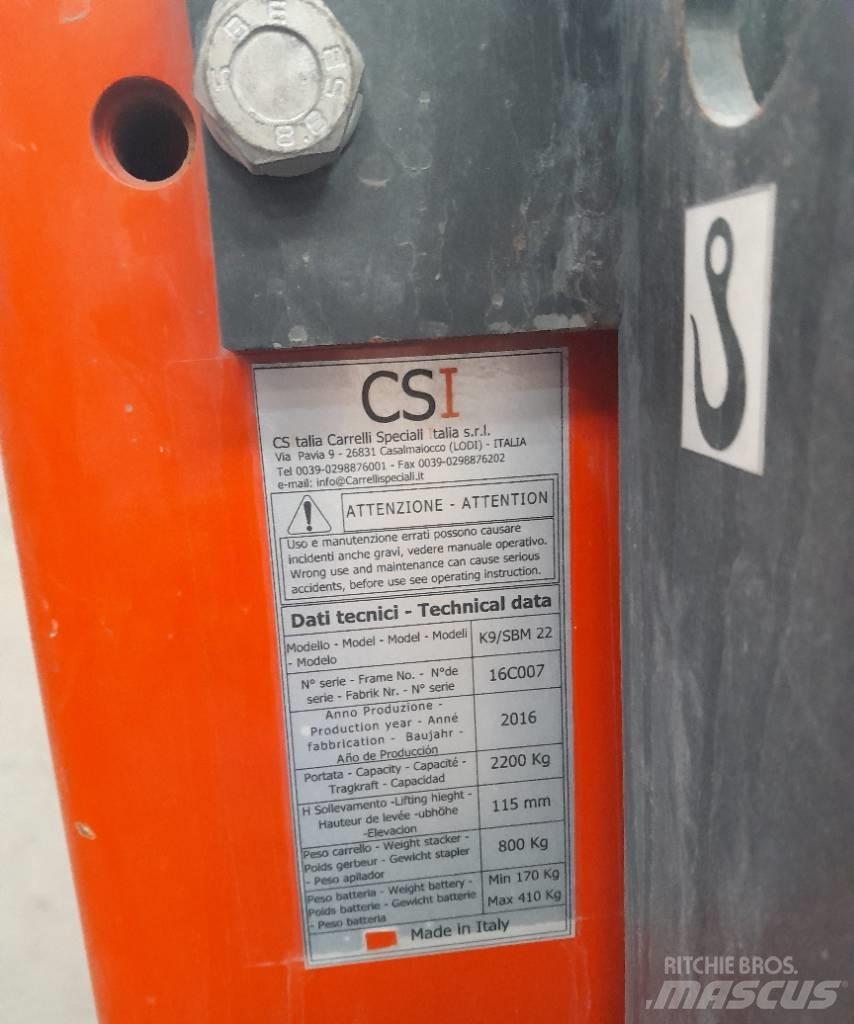 CSI k9 Alacsony emelőkocsi