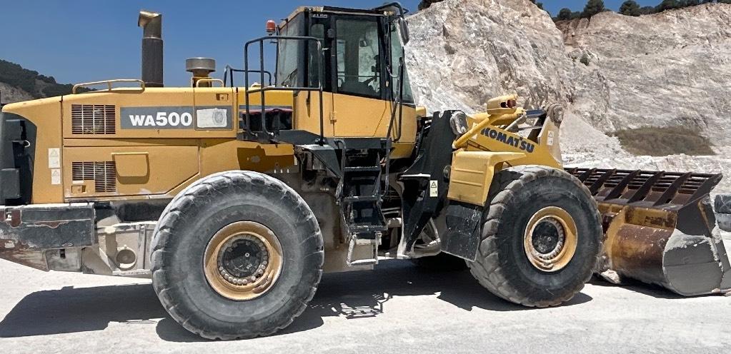 Komatsu WA 500-6 Gumikerekes homlokrakodók