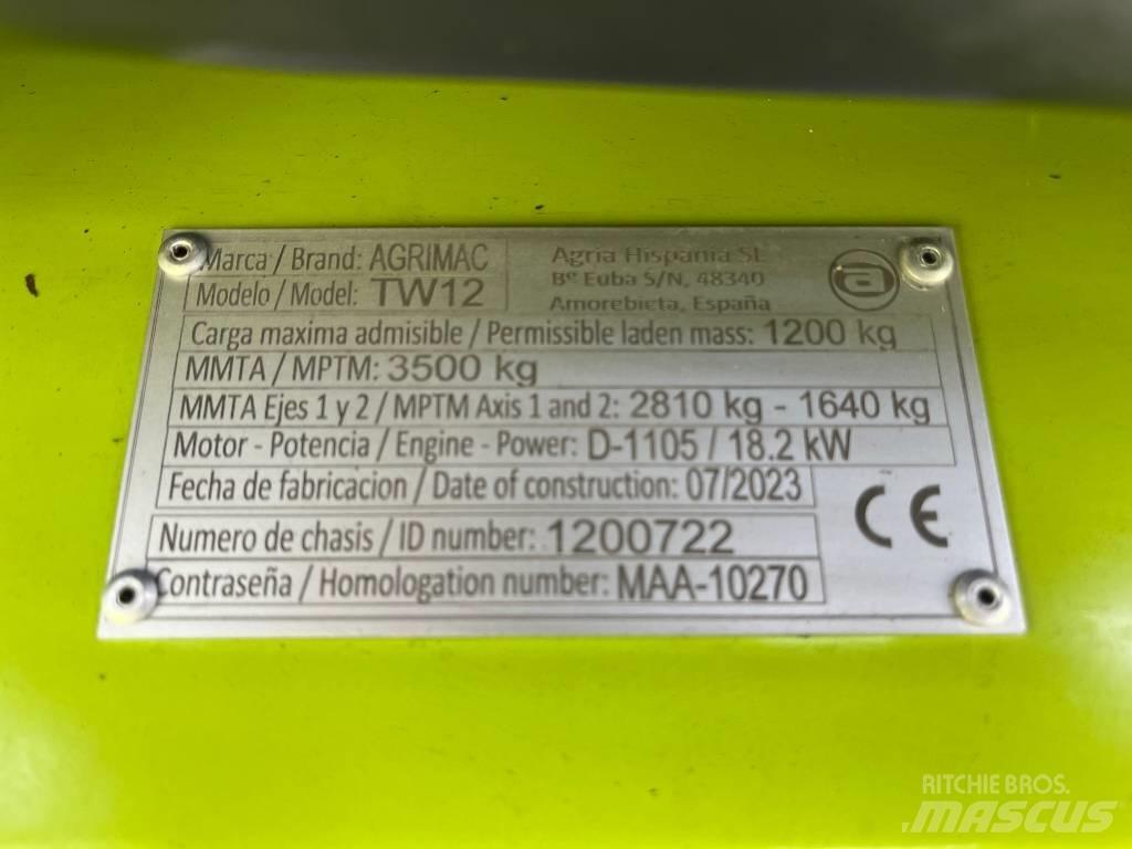 Agrimac TW 12 Dízel targoncák